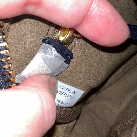 Tory Burch Kira Denim Mini Camera Bag - Picture 10 of 13